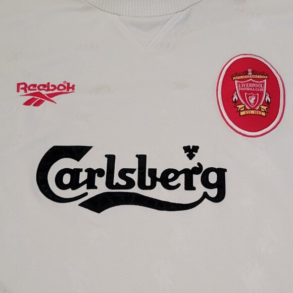 Liverpool Jersey Vintage 1996 1997 Reebok Rare Authentic Soccer Jersey LFC - Picture 14 of 15